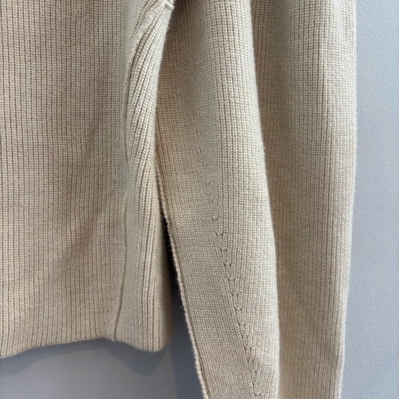 Free People Saffron Open Back Ribbed Sweater Size Medium - Picture 6 of 6